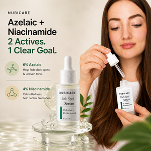 Azelaic Acid Niacinamide Serum for Blemishes & Dark Spots | Nubicare