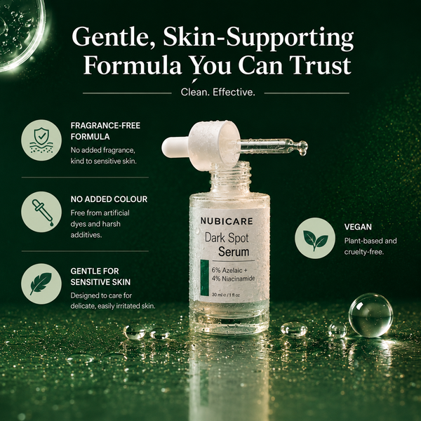 Azelaic Acid Niacinamide Serum for Blemishes & Dark Spots | Nubicare