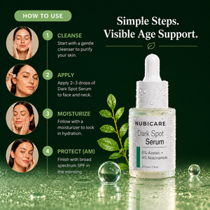 Azelaic Acid Niacinamide Serum for Blemishes & Dark Spots | Nubicare